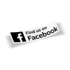 Find Us On Facebook Sticker