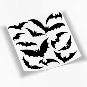 12 x Halloween Bats
