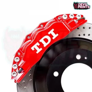 TDI Caliper Sticker