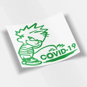 Calvin Pee On Covid