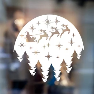 Christmas Reindeer Scene