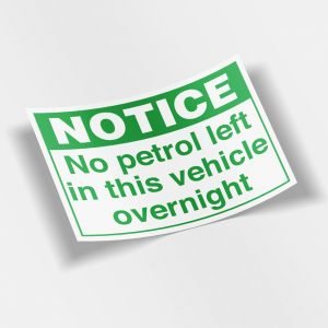 No Petrol Left In This Vehicle