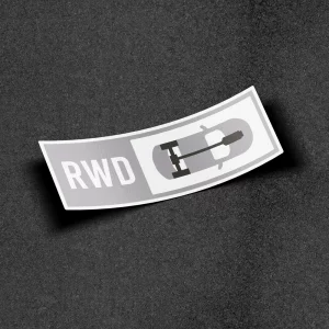 Forza Horizon RWD Front Engine Configuration Sticker
