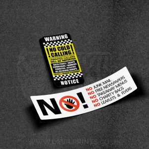 No Cold Calling No Junk Mail