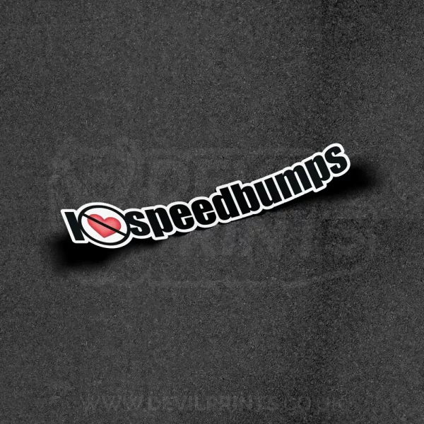 I Love Speedbumps