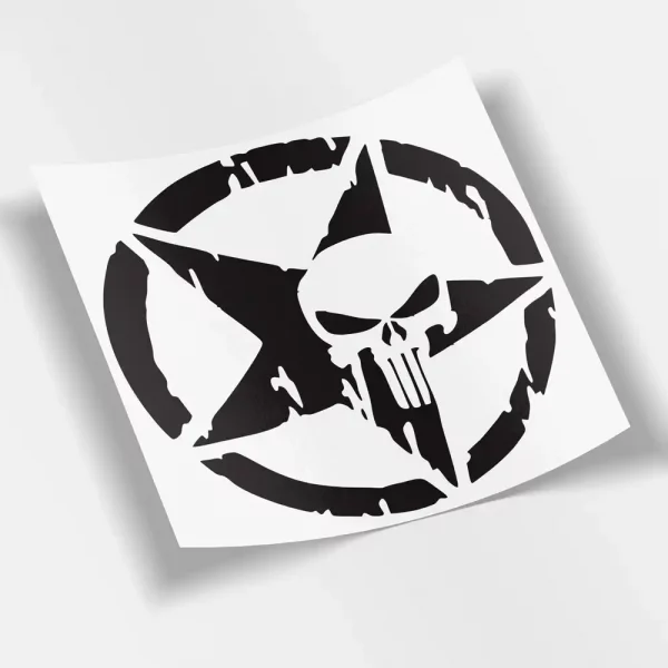 Punisher Skull Star