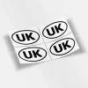 UK Badge Set of 4