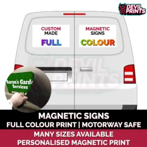 Magnetic Vehicle Signs