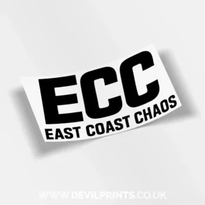 East Coast Chaos Text Logo