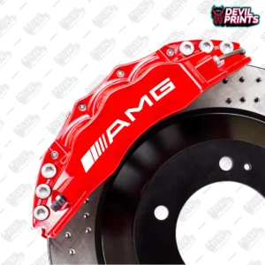 Curved AMG Caliper Sticker