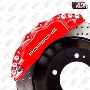 Porsche Caliper Sticker